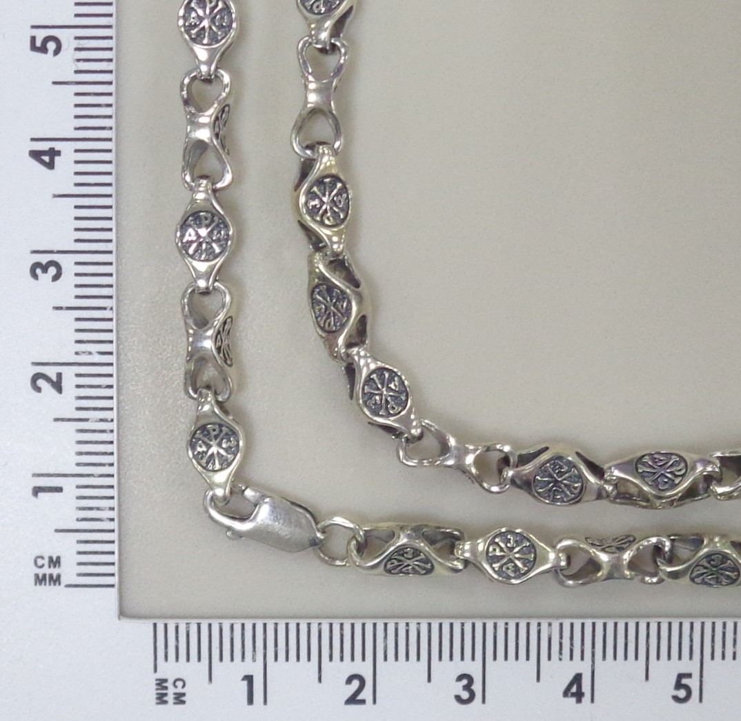 Серебряная цепь "Хризма"